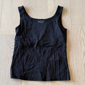 White House Black Market Sleek Black Tank  with Liner